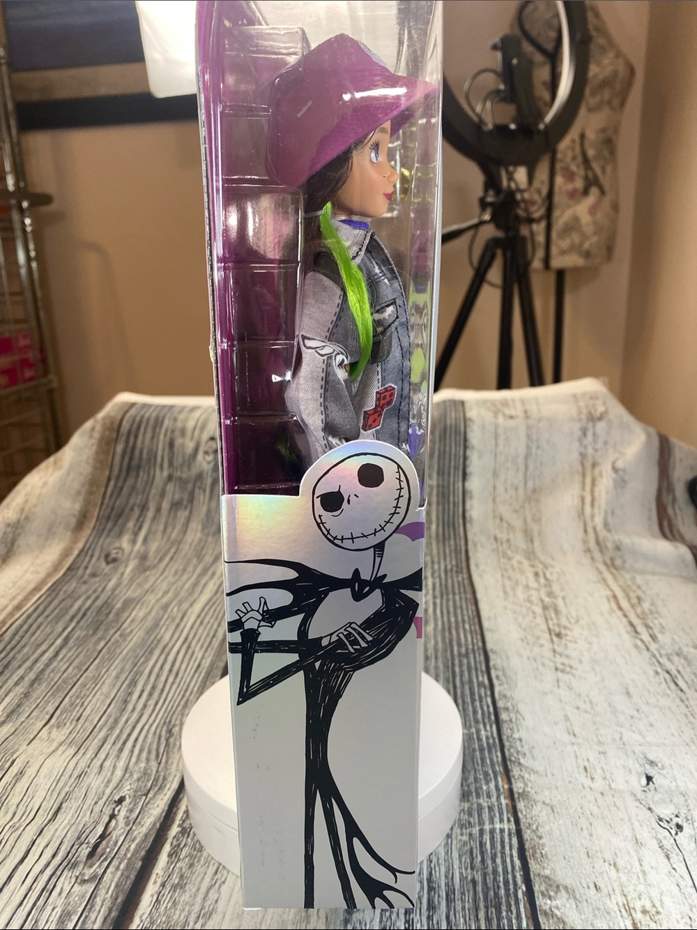 Disney ily 4EVER Nightmare Before Christmas Doll Jack Skellington NIB - Picture 5 of 6